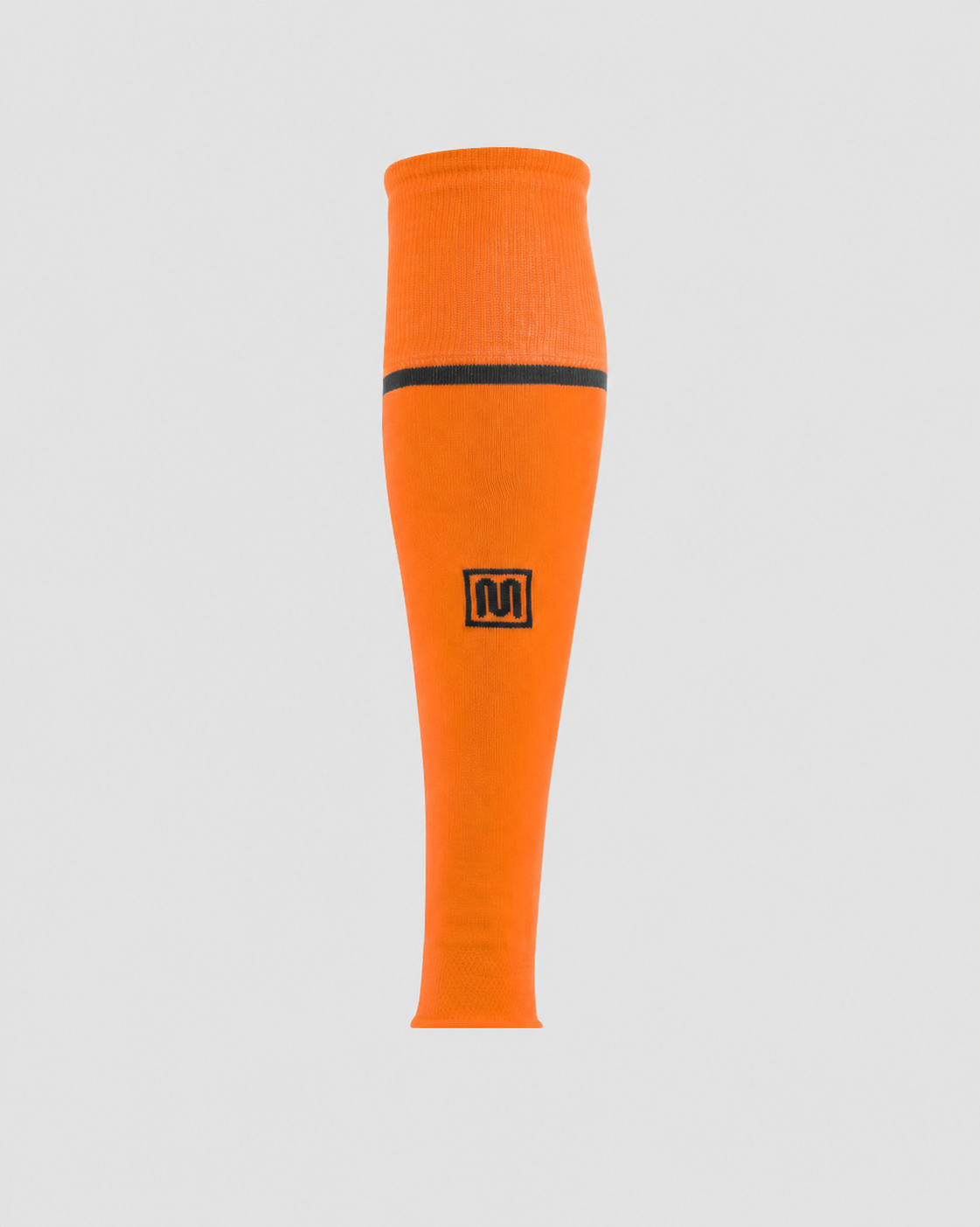 MEYBA Footless Football Sock | Orange/Black