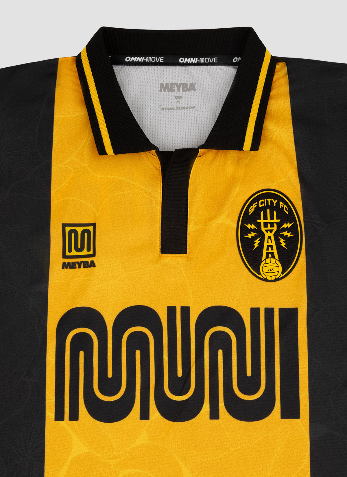 San Francisco City FC 26/27 Home Shirt | Black/Yellow