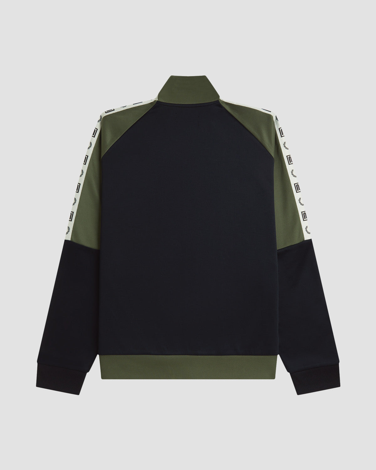MEYBA X FRED PERRY Tape Raglan Track Jacket | Black