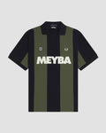 MEYBA x FRED PERRY Cut n Sew Polo | Black