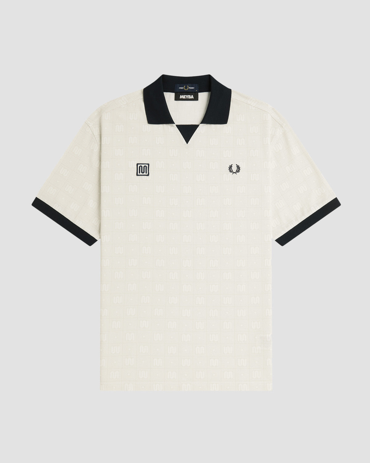 MEYBA x FRED PERRY Printed Polo | Blanco Roto – MEYBA®