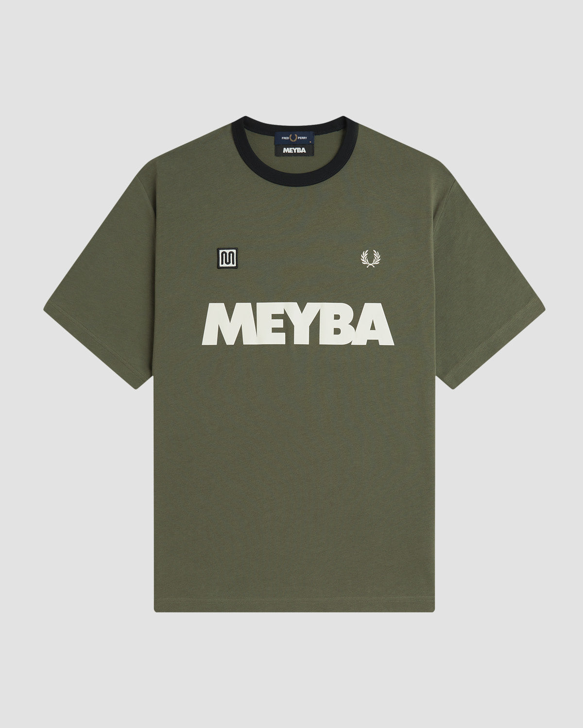 MEYBA x FRED PERRY Ringer Tee | Green