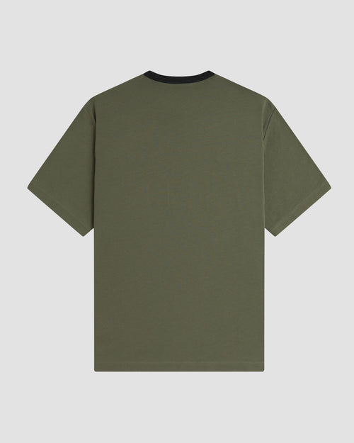 MEYBA x FRED PERRY Ringer Tee | Verde