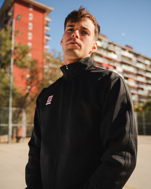 MEYBA APG Poly Zip Thru Sweat | Black