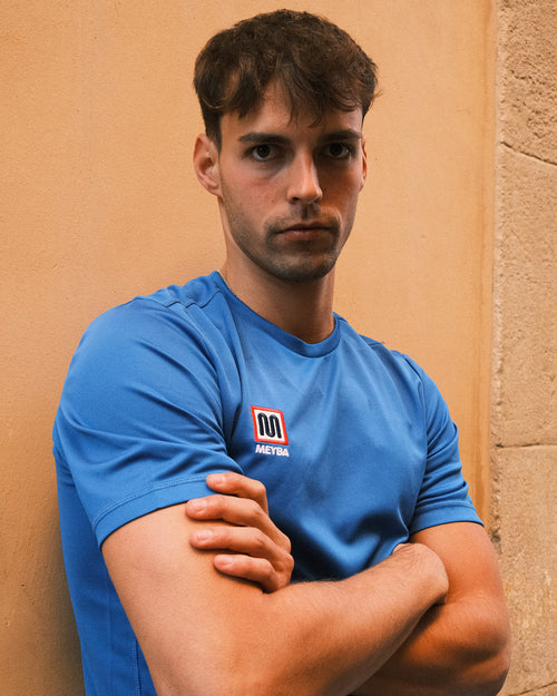 MEYBA APG Poly Crew Jersey | Blue