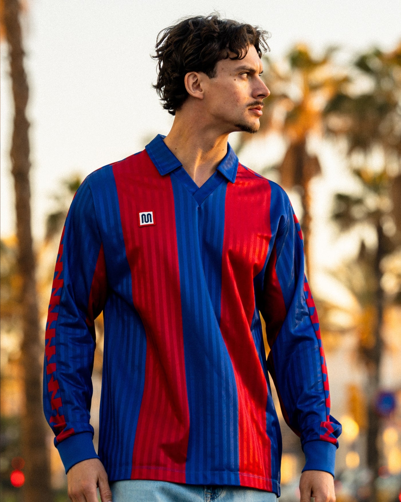 Blaugrana Home 89-91 Jersey Long Sleeve | Navy