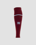 MEYBA Footless Football Sock | Claret/Bluebell