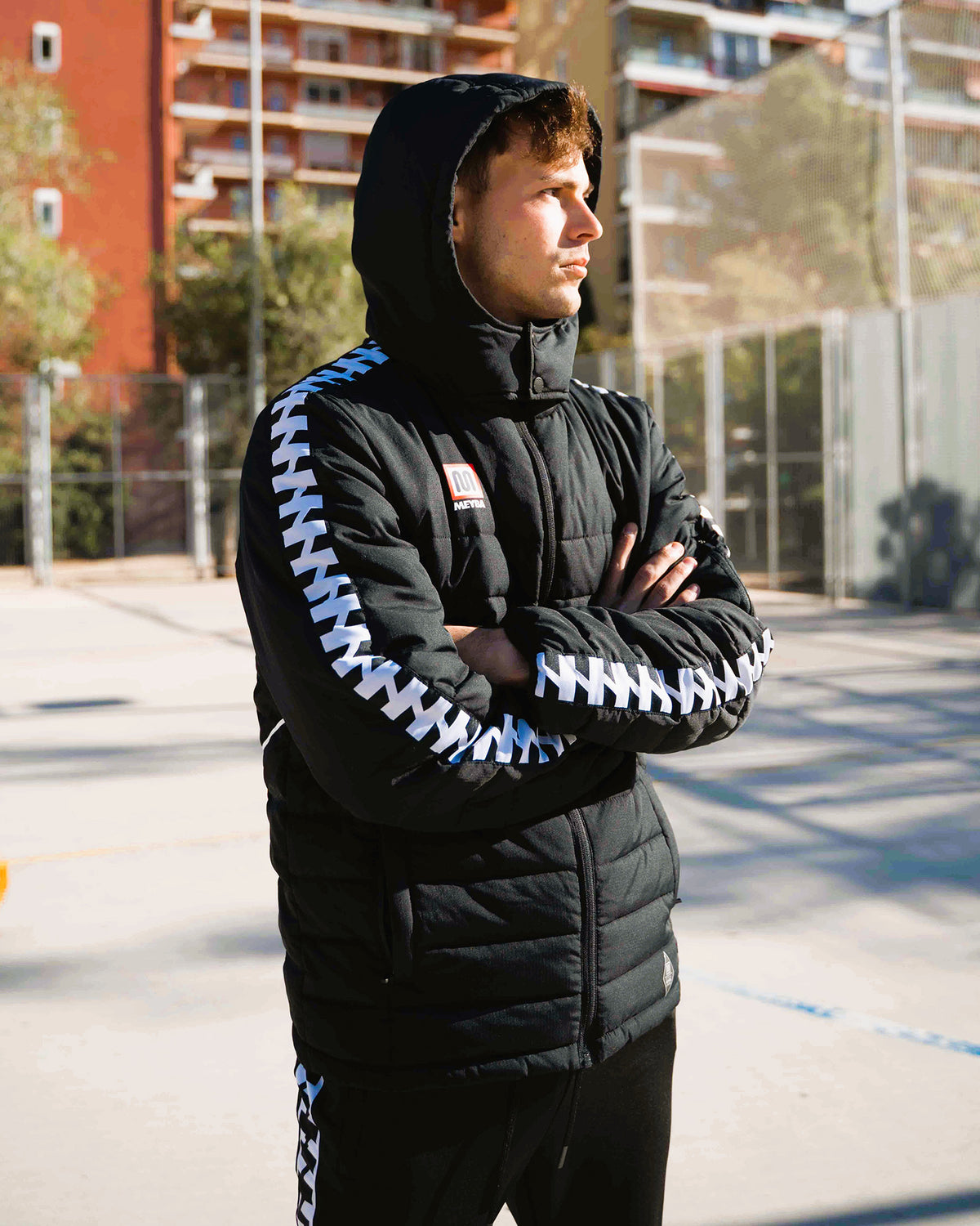 MEYBA Shift Padded Jacket | Black