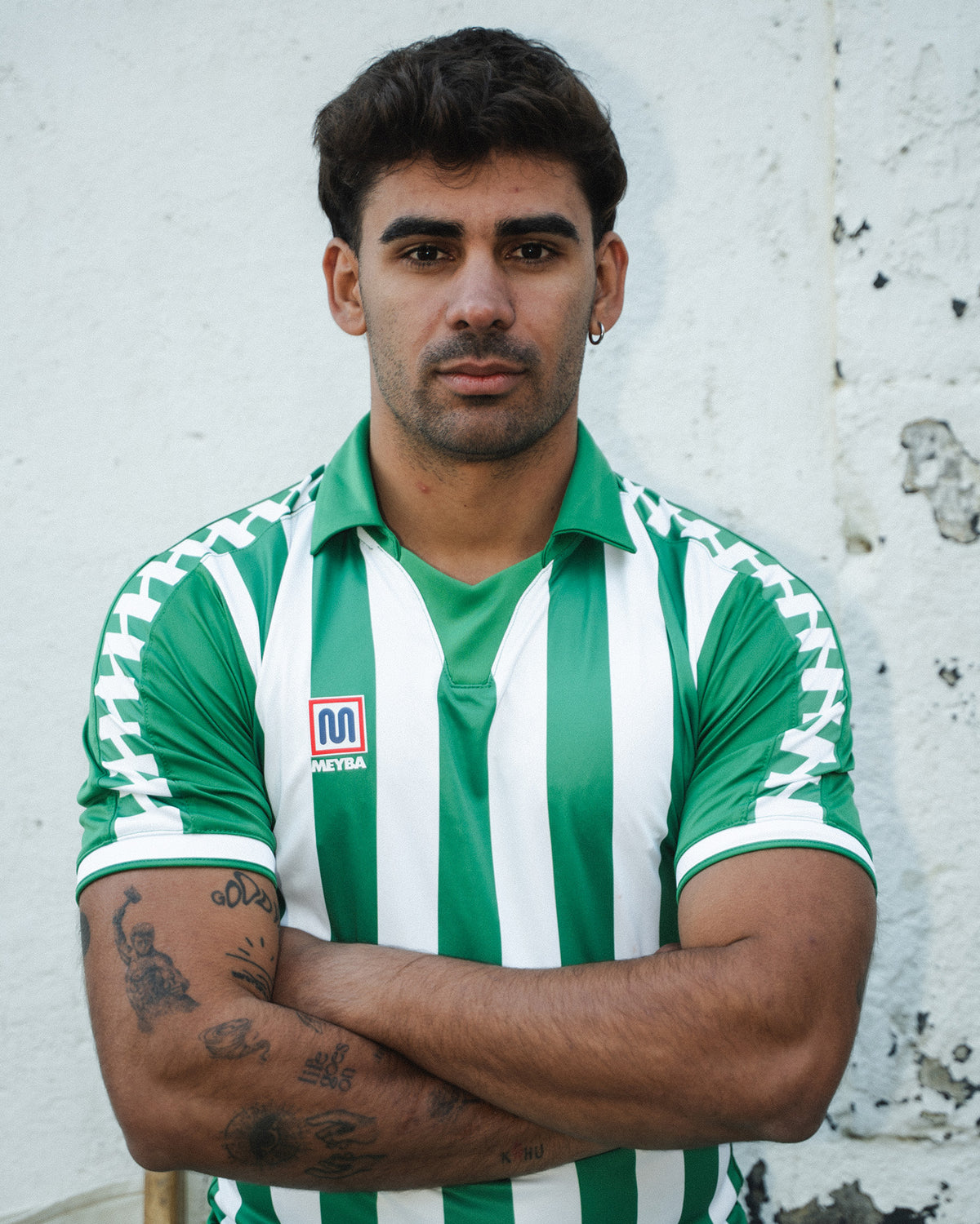 MEYBA Alpha Stripe Jersey | Verde alegre
