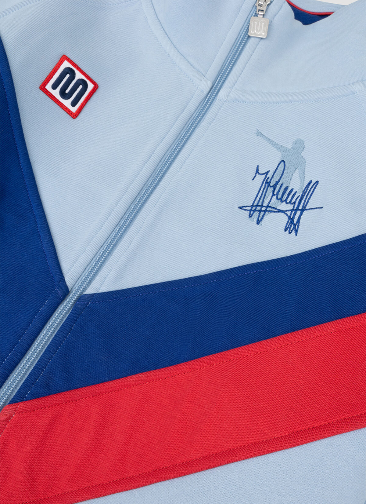 Meyba X Cruyff DT Jacket, Sky light blue, hi-res