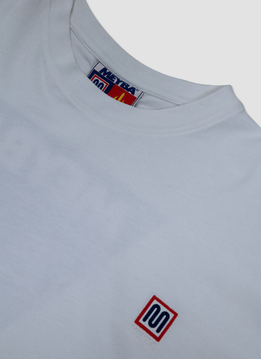 Meyba LS Design Lab Tee - 100% Cotton, Blue/White Stripe, hi-res