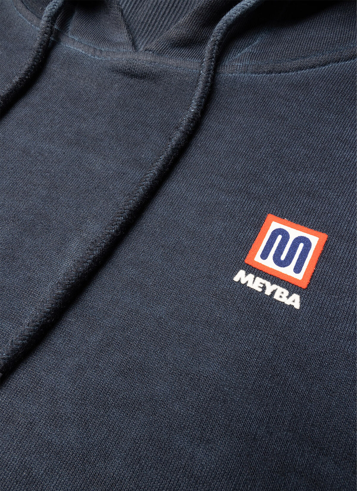 COLD DYE HOODY SWEAT, Navy, hi-res