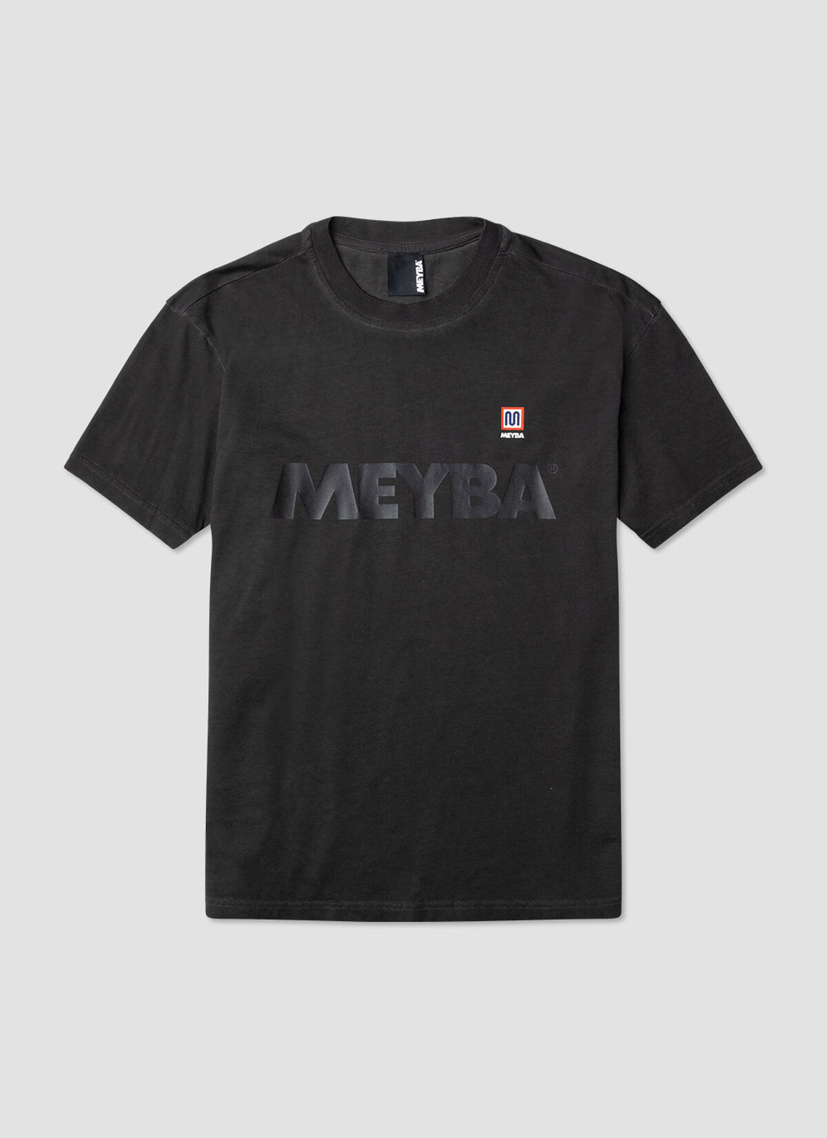 COLD DYE TEE, Black, hi-res