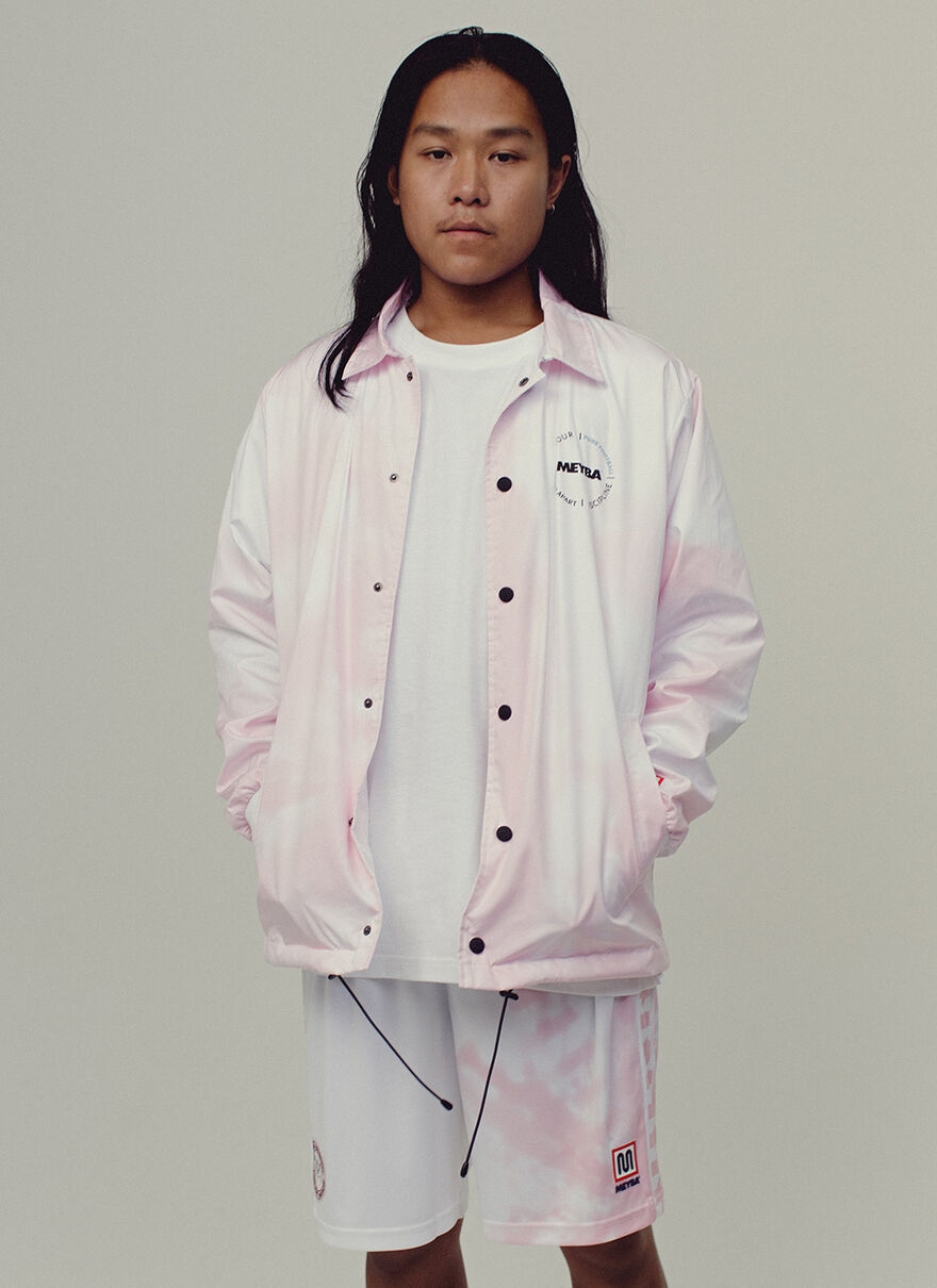 Sol Coach Jacket, White, hi-res