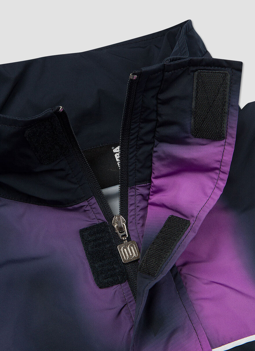 TIE DYE PACKAWAY TRAINING JACKET, Navy, hi-res