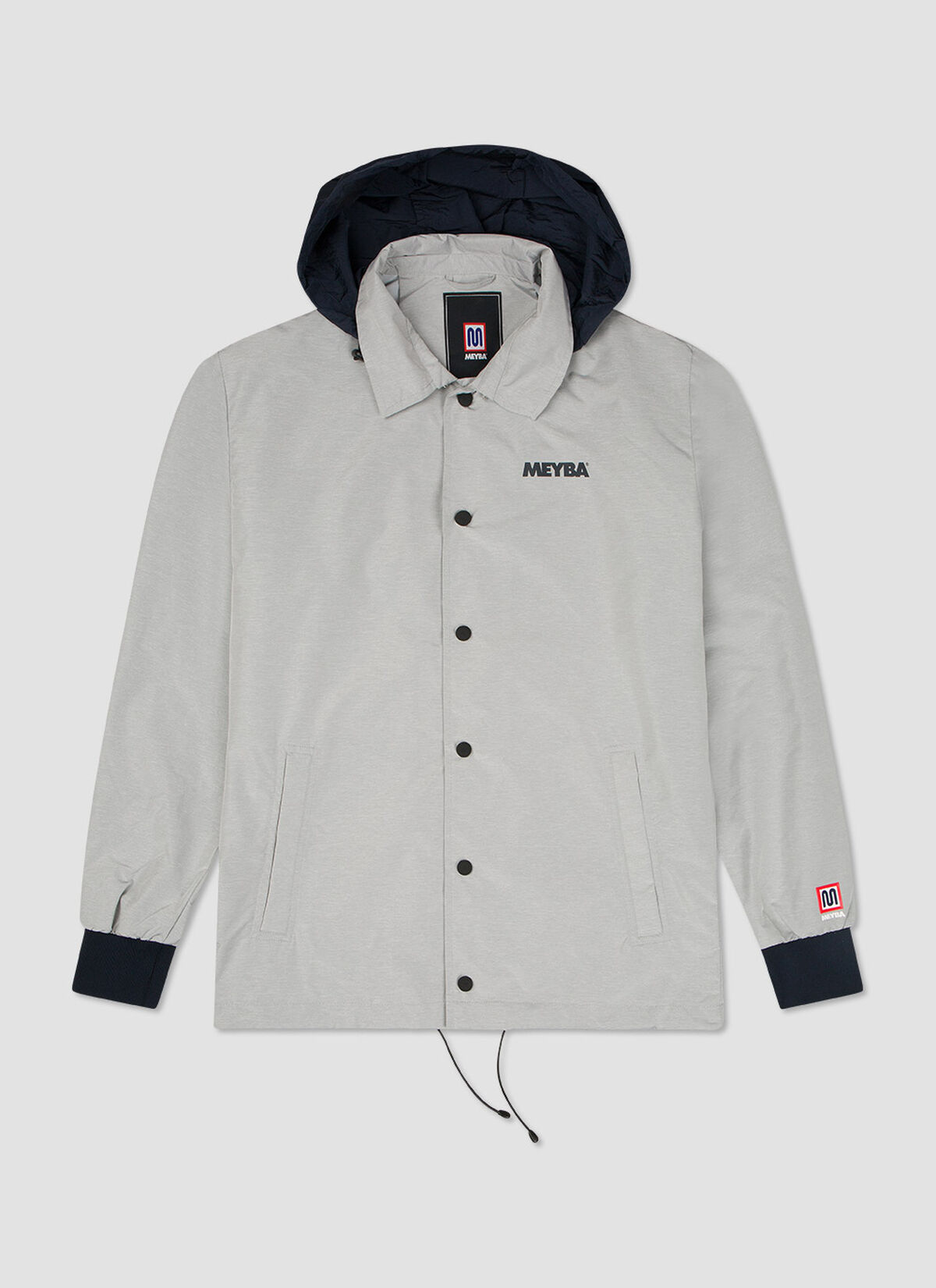 SHELL COACH JACKET, Grey/Grey, hi-res