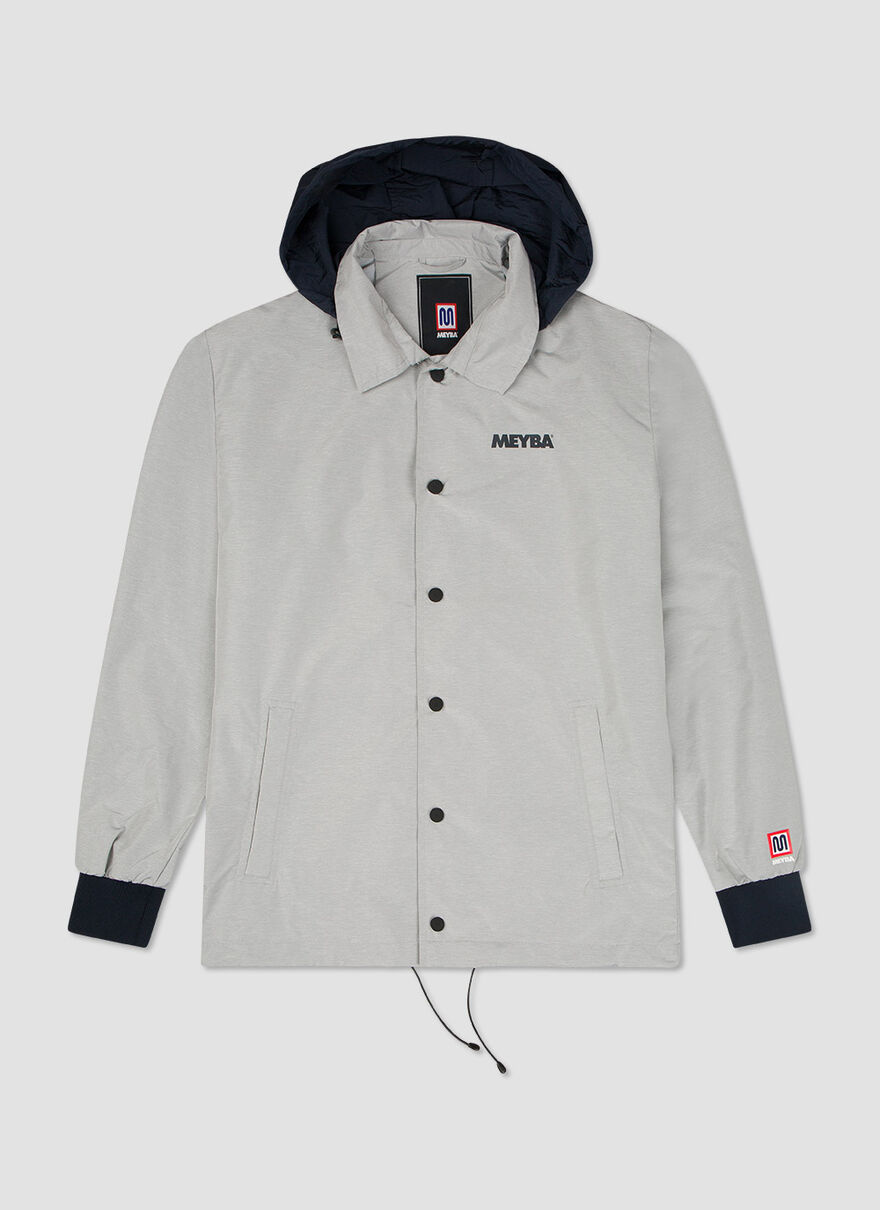 SHELL COACH JACKET, Grey/Grey, hi-res
