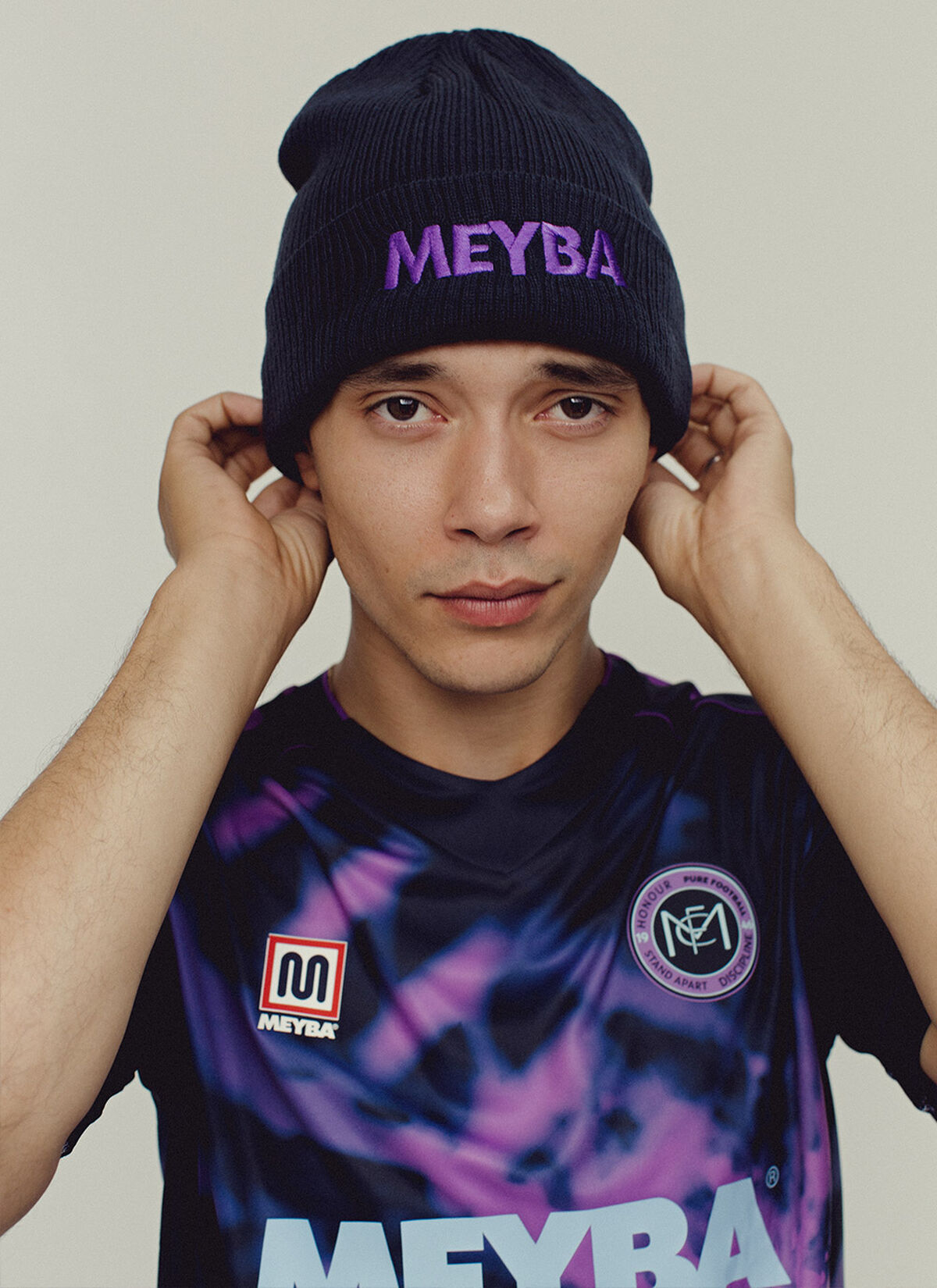 Meyba Beanie, Navy, hi-res