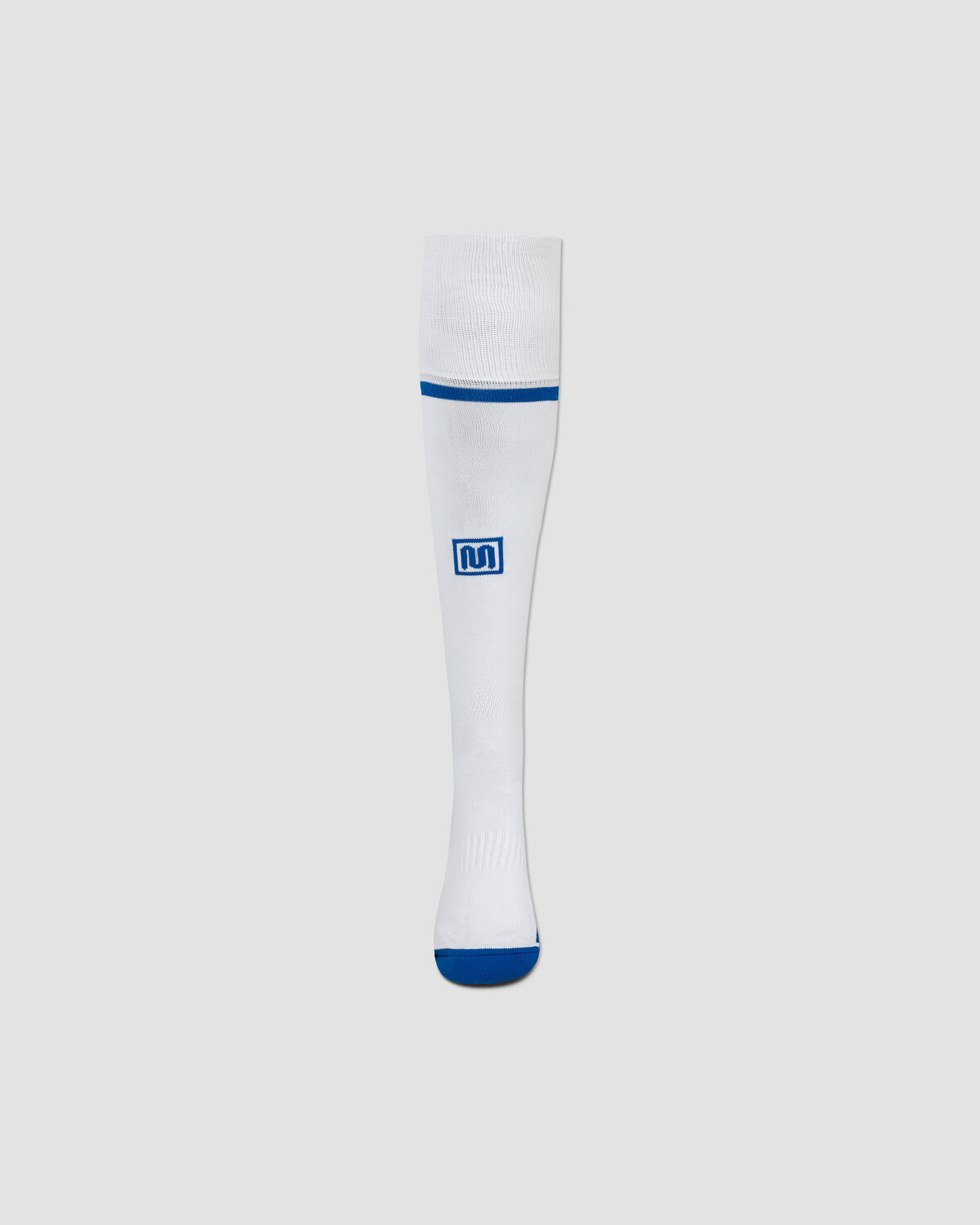 MEYBA Player Sock, White/Blue, hi-res