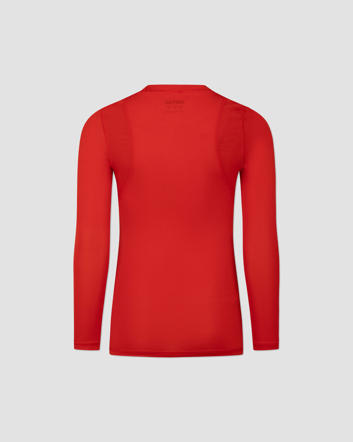 MEYBA Long Sleeve Base Layer, Red, hi-res