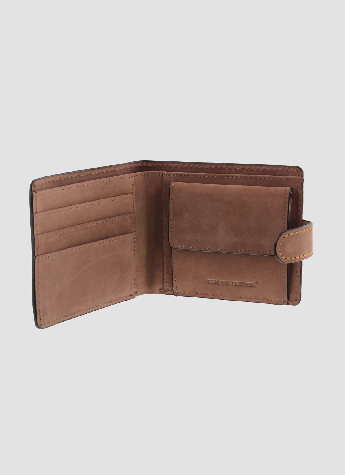 MEYBA Wallet, Brown, hi-res