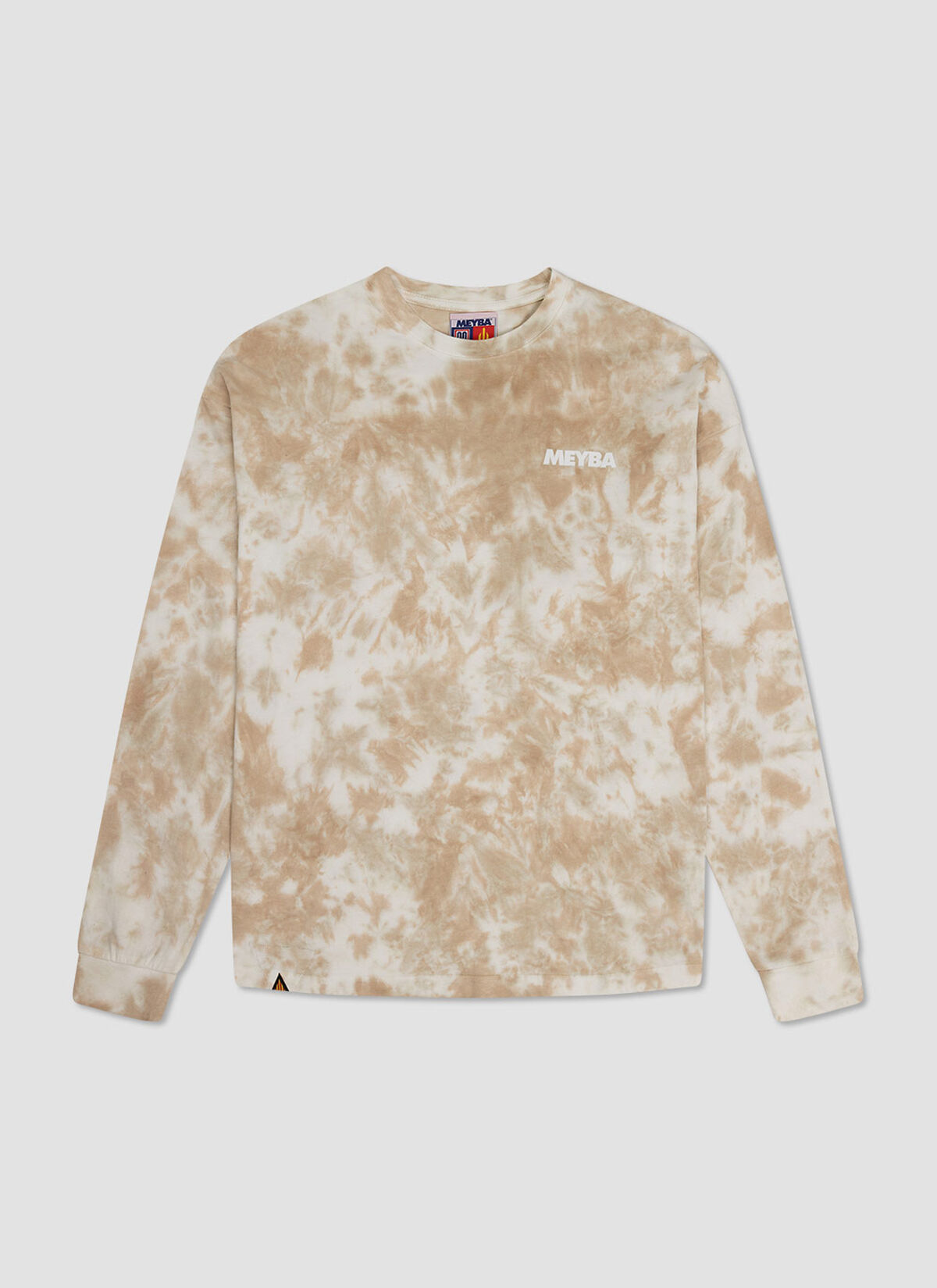 Meyba LS Cloud Dyed Tee - 100% Cotton, Grey Morn, hi-res