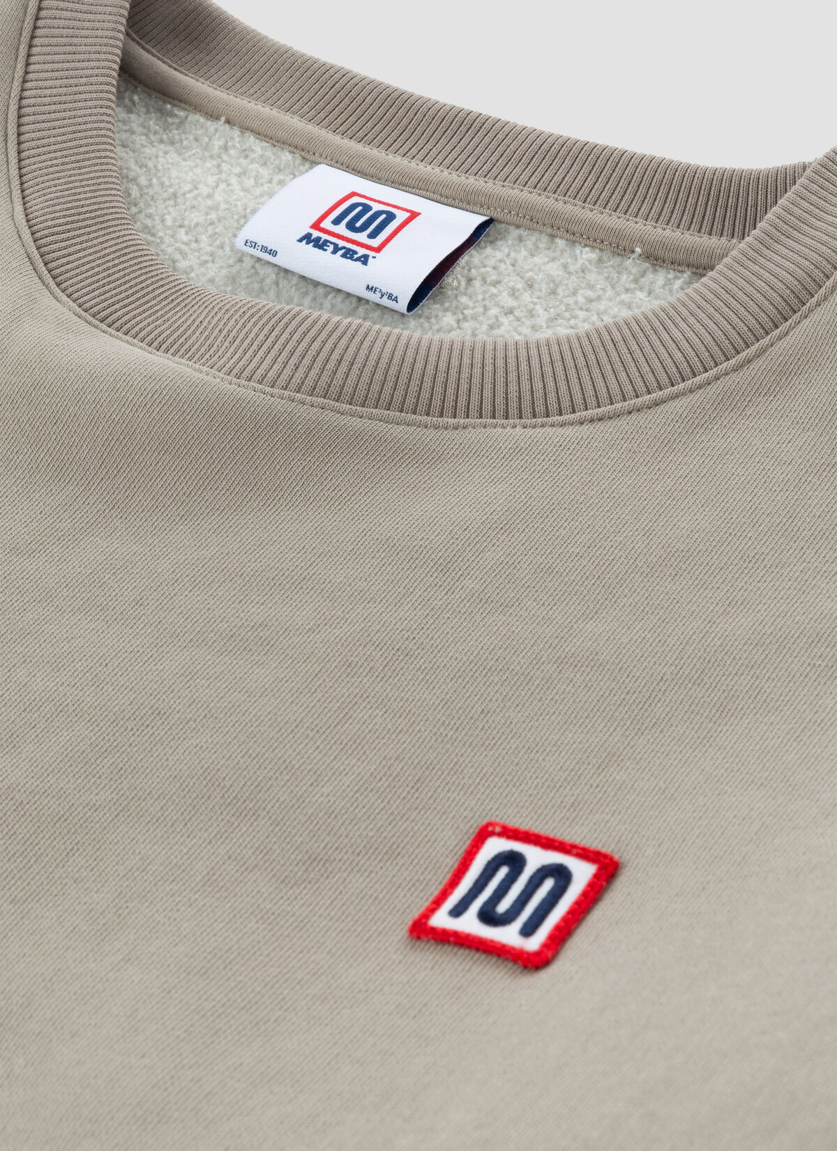 MEYBA Essential Crew Sweat, Green, hi-res
