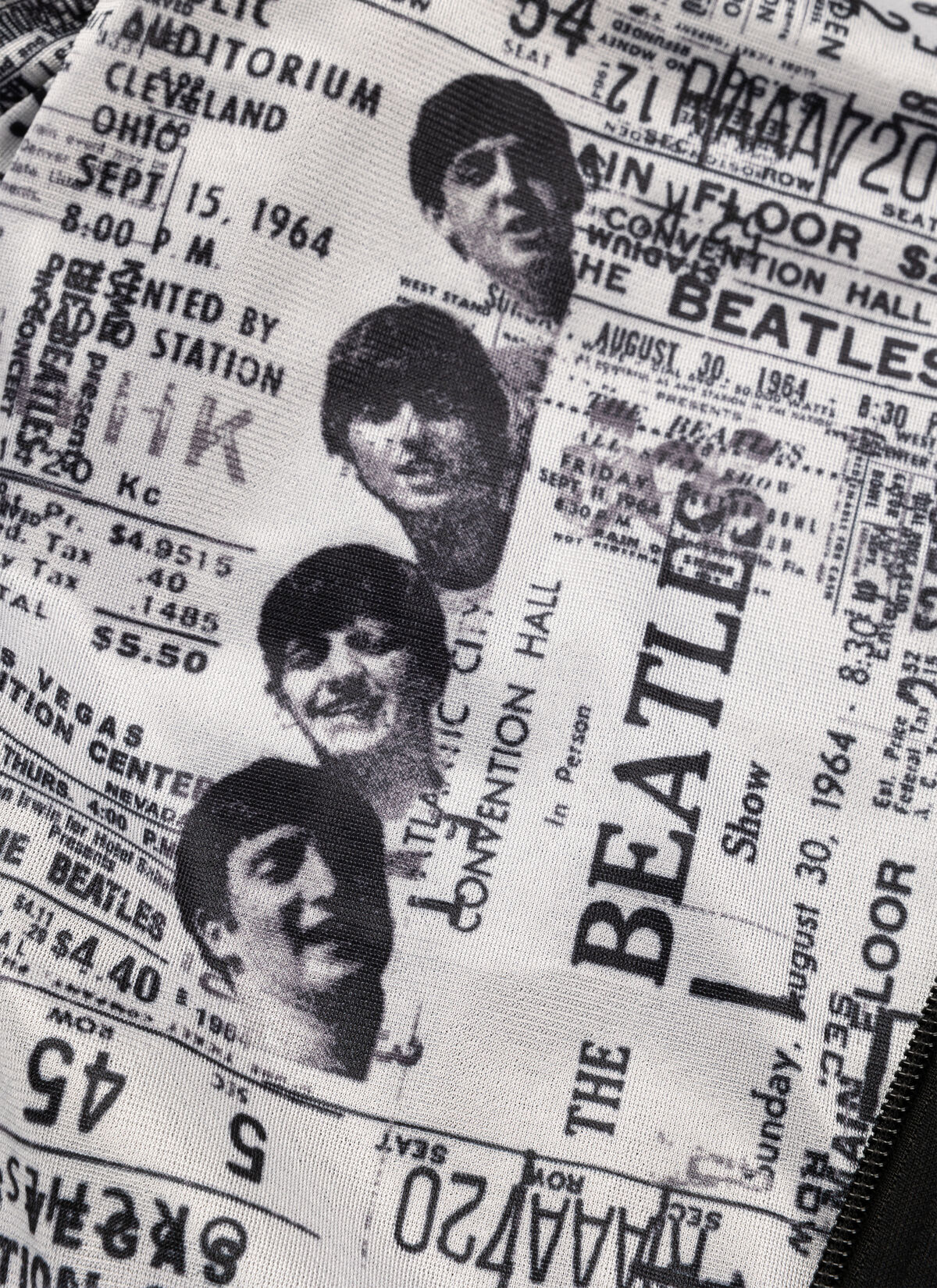 MEYBA x The Beatles Track JKT, Black, hi-res