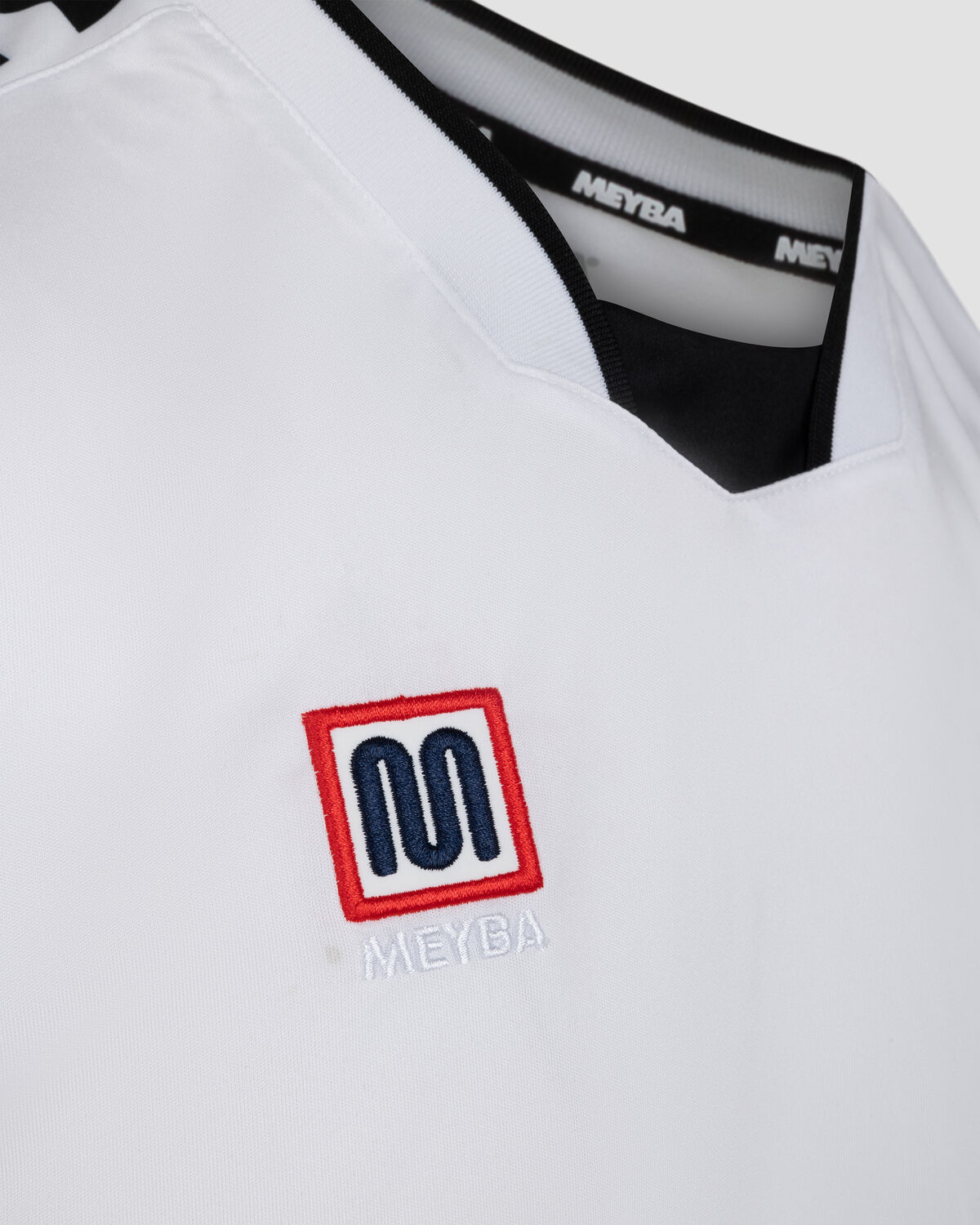 MEYBA Alpha Contrast Jersey, White/Black, hi-res