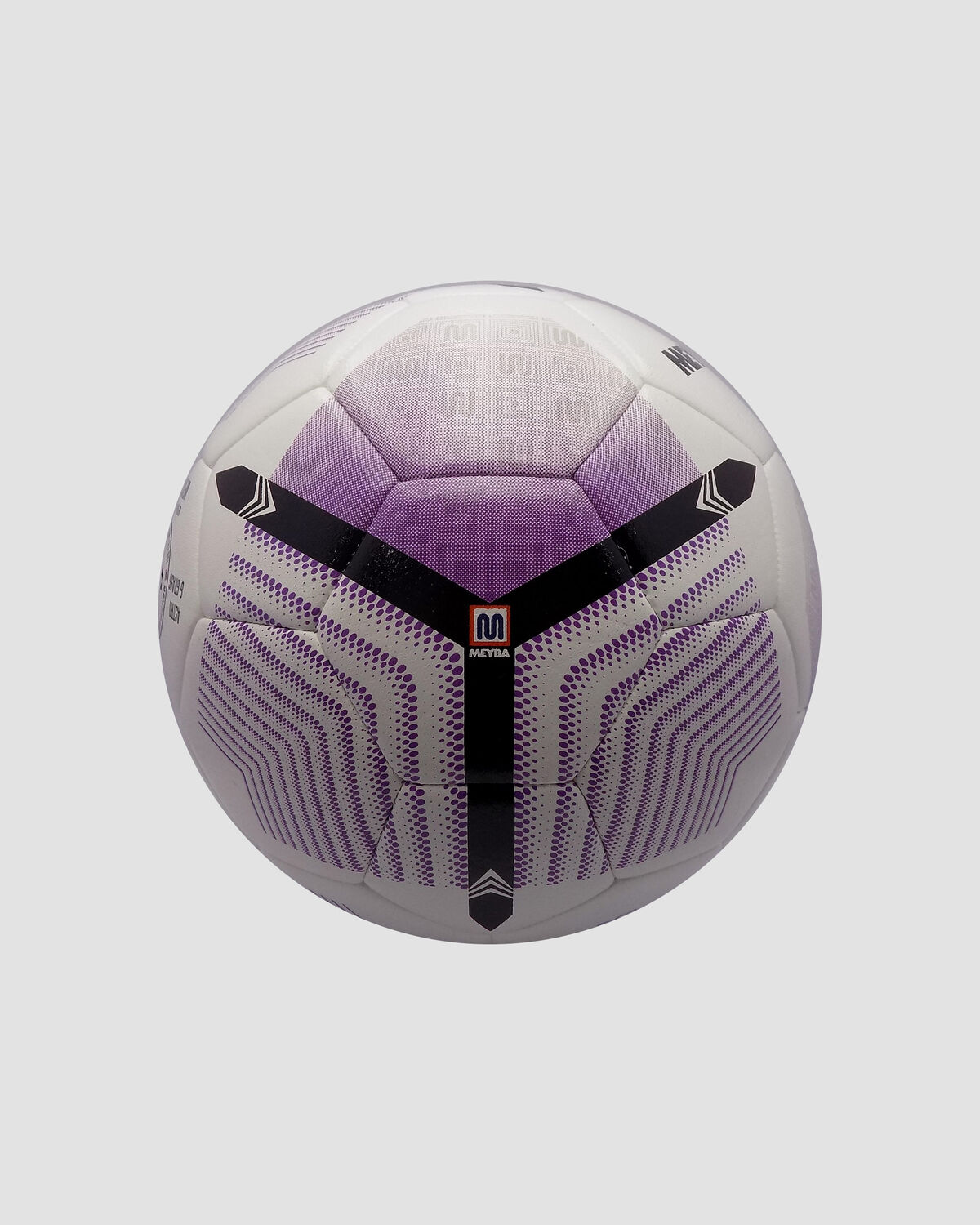 MEYBA Solar Football (SIZE 4), White/Purple/Black, hi-res