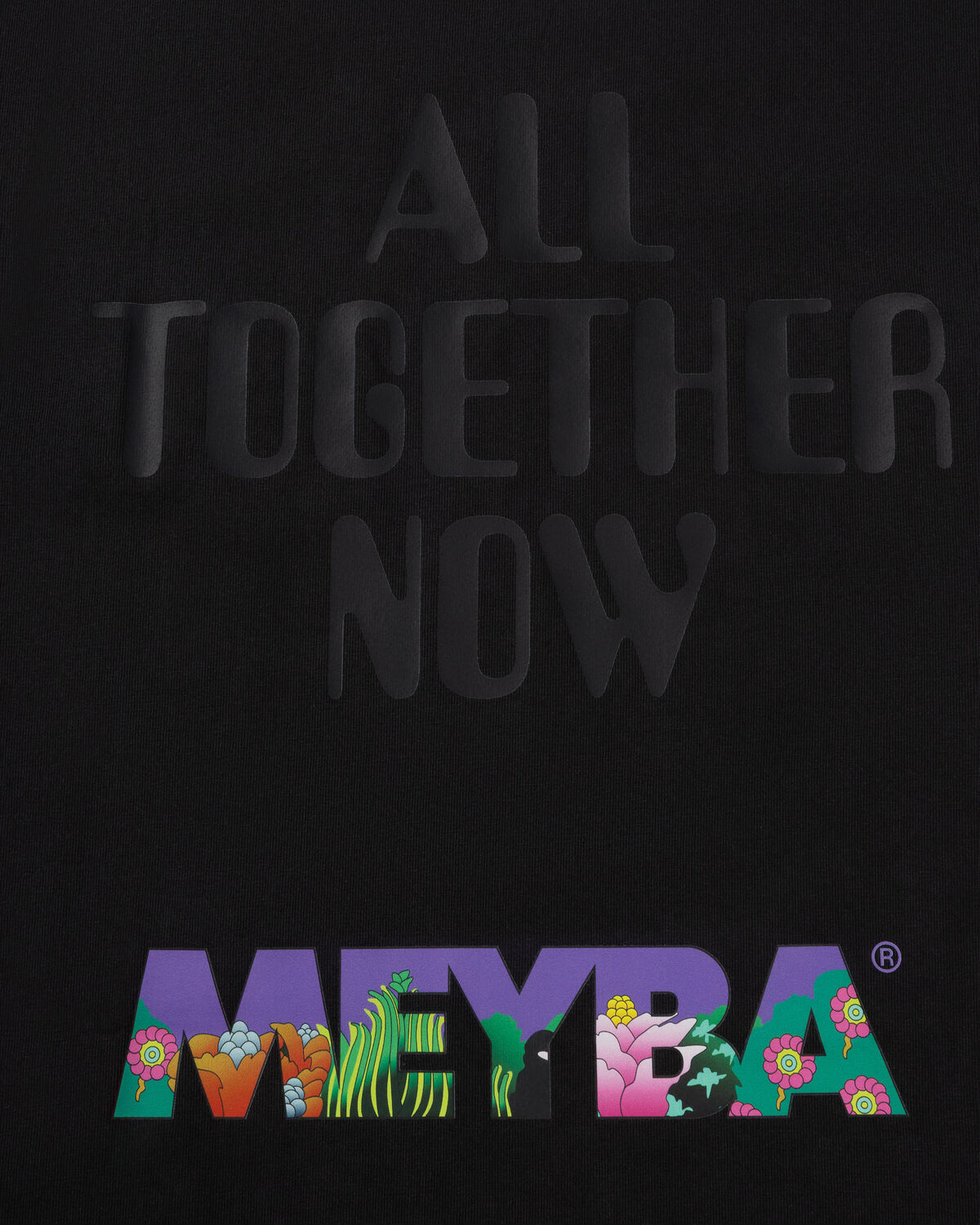 MEYBA All Together Now Tee, Black, hi-res