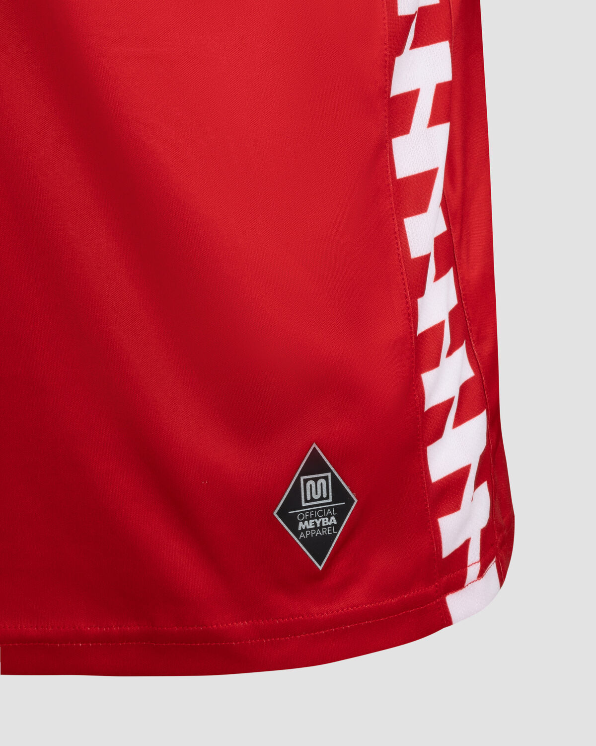 Meyba Alpha Grid Jersey, Red/Back/White, hi-res