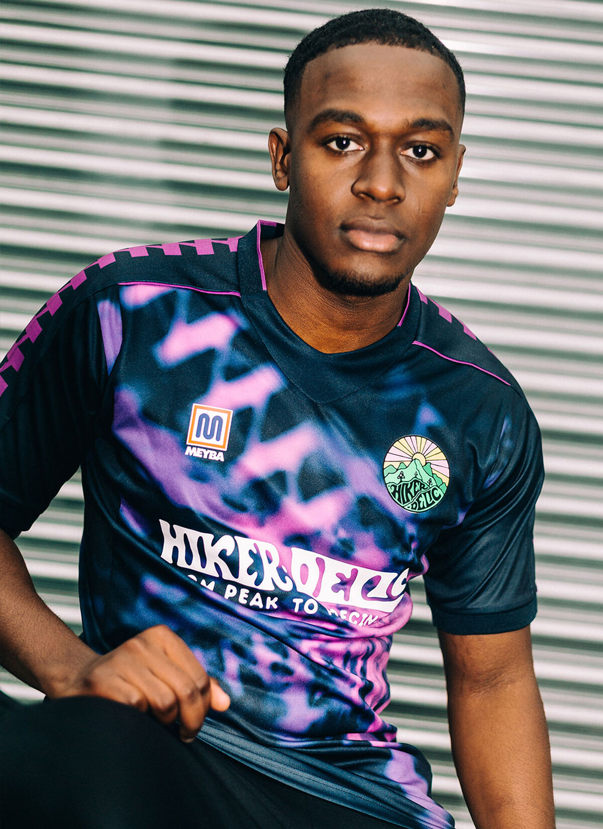 TIE DYE REPLICA SHIRT PROPPER MAG, Navy, hi-res