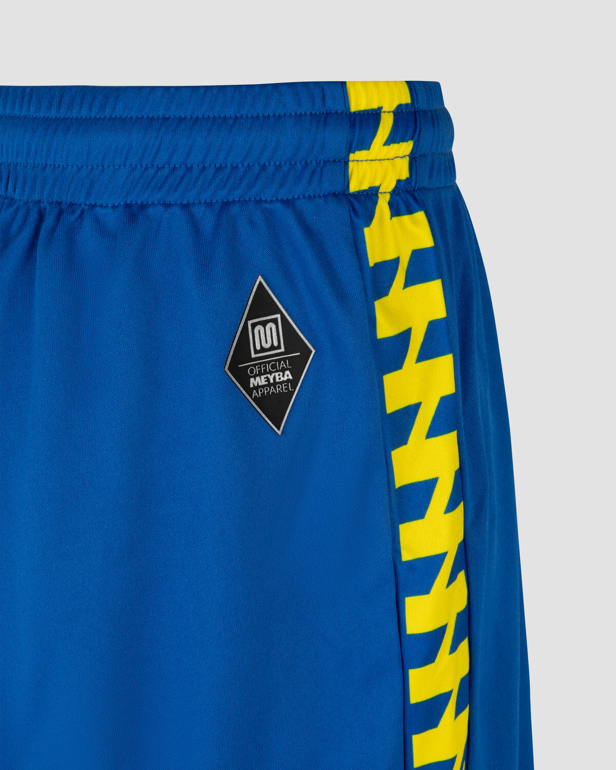 Mey Alpha Matchday Short, Blue/Yellow, hi-res