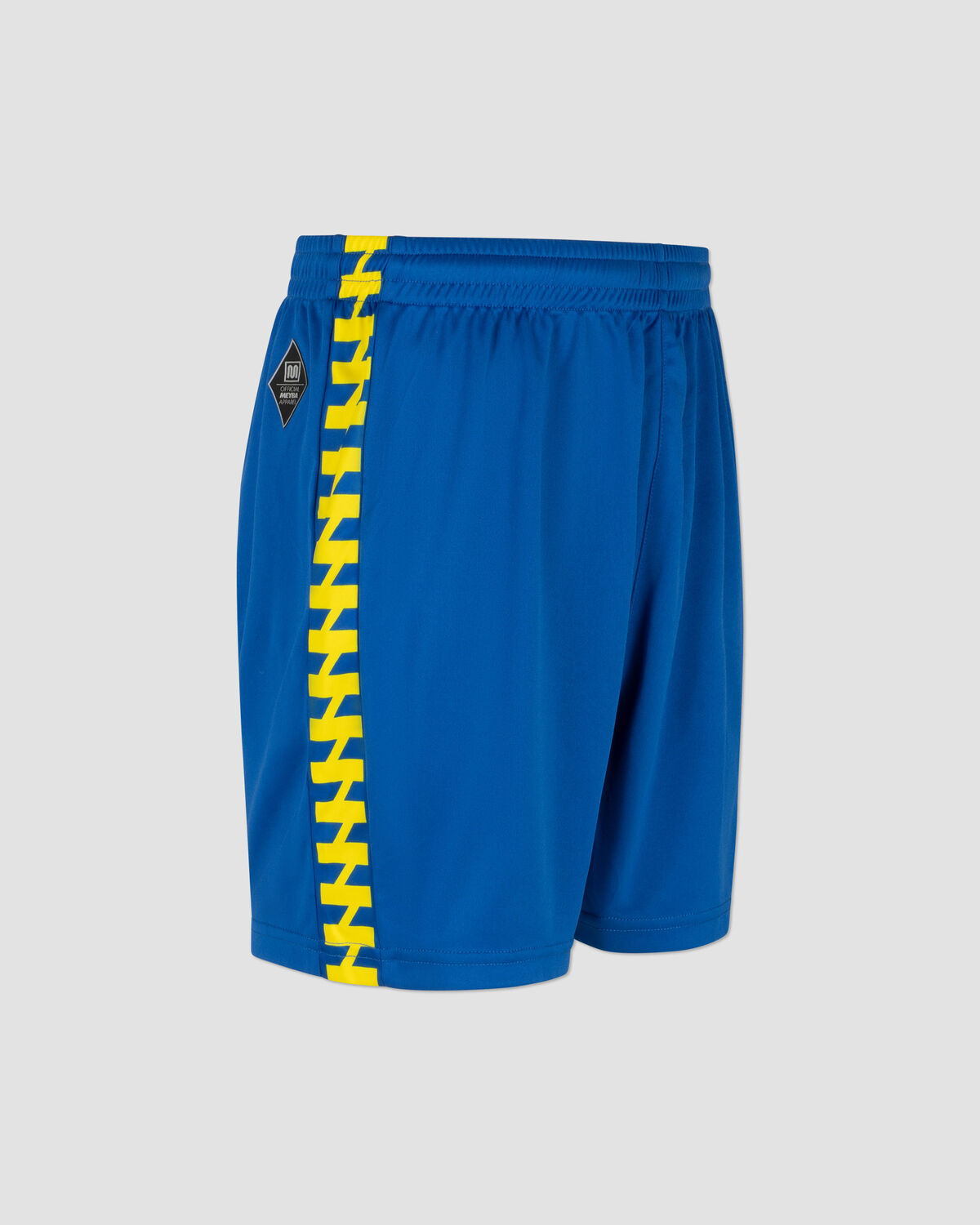 Mey Alpha Matchday Short, Blue/Yellow, hi-res