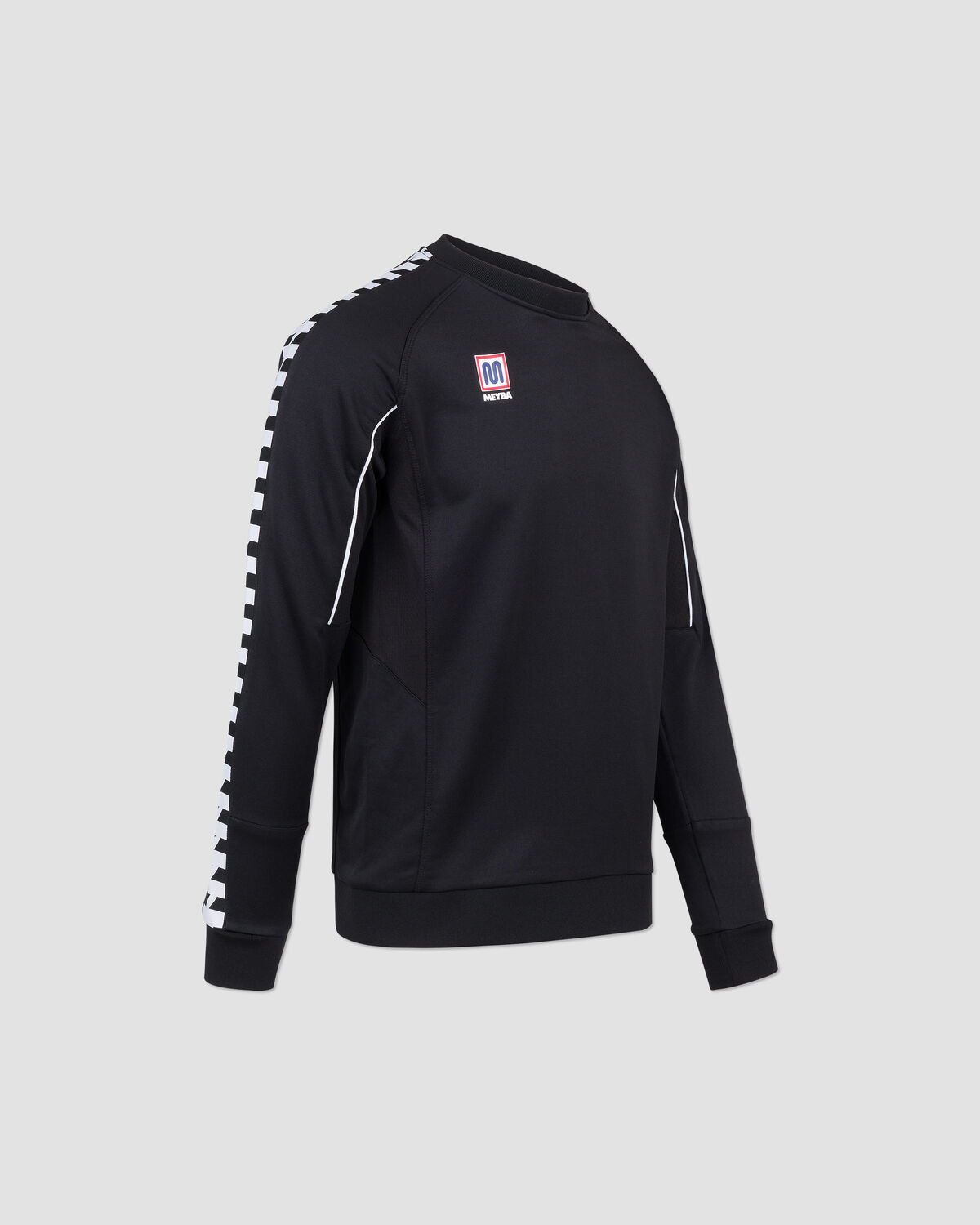 MEYBA Motion Crew Sweat, Black, hi-res