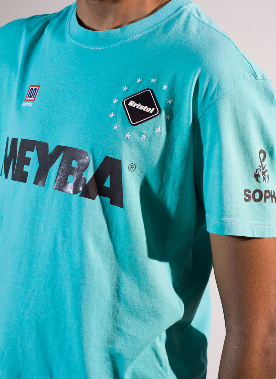 BLACK_MEYBA X FCRB TEE, Blue, hi-res
