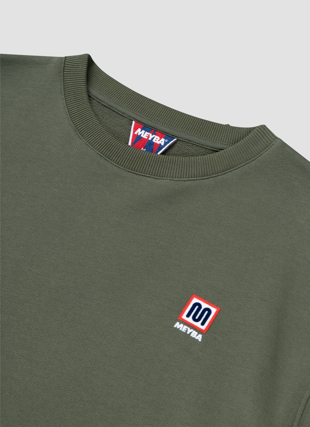MEYBA Calle Crew Sweat, Dark green, hi-res