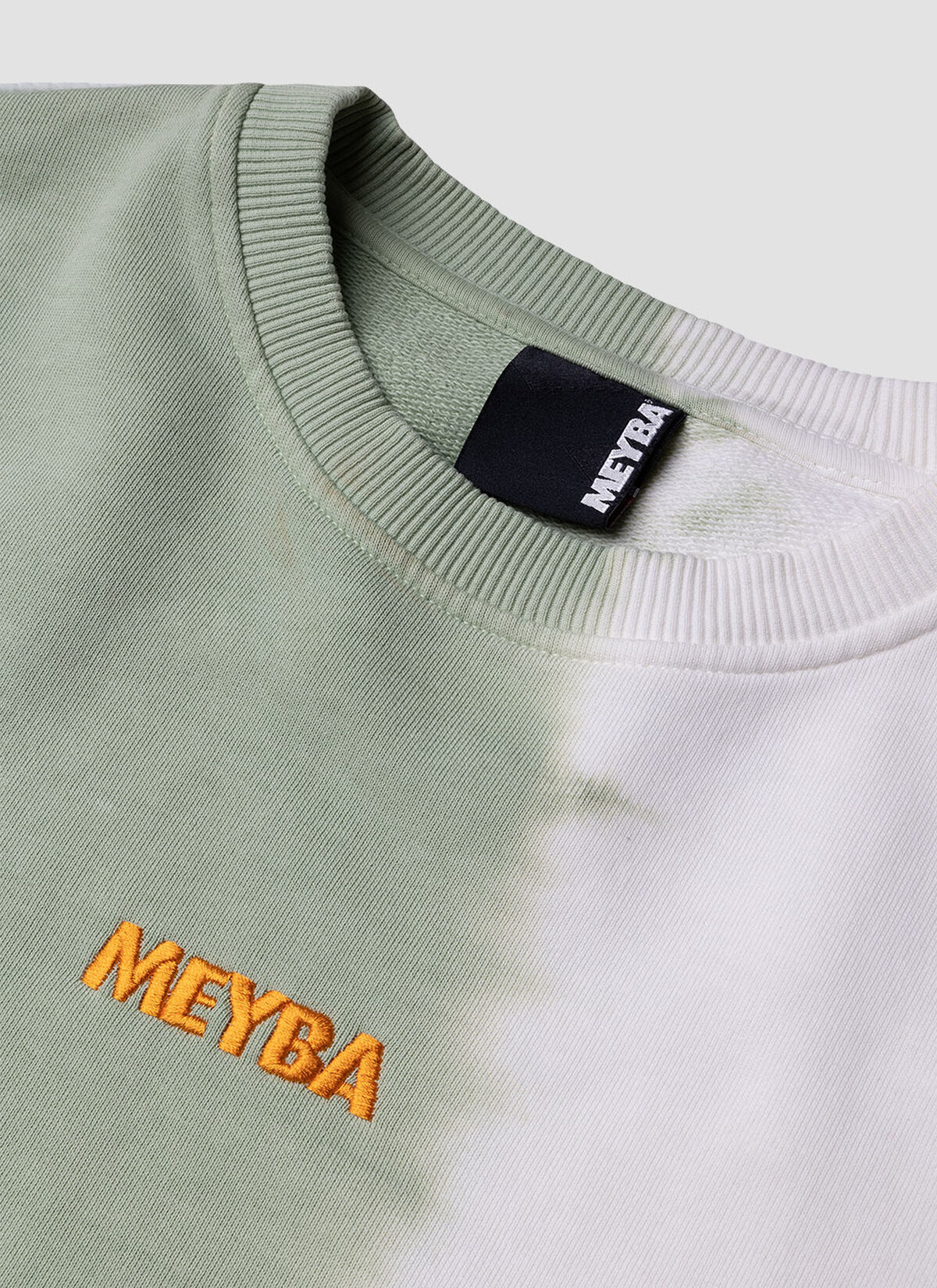 DIP DYE CREW SWEAT, White/Miscellaneous, hi-res