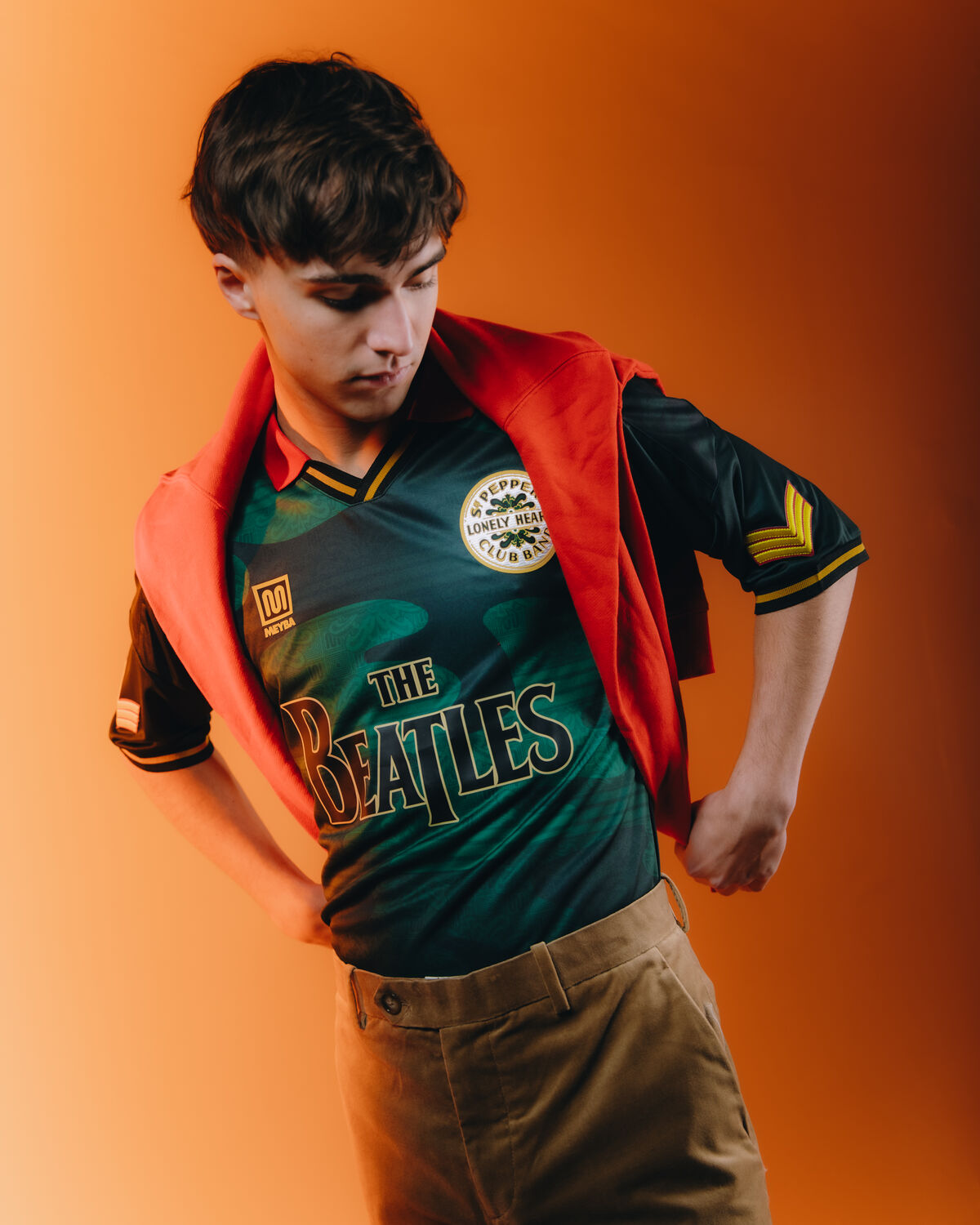 MEYBA x SGT Pepper Camo Jersey, Green, hi-res