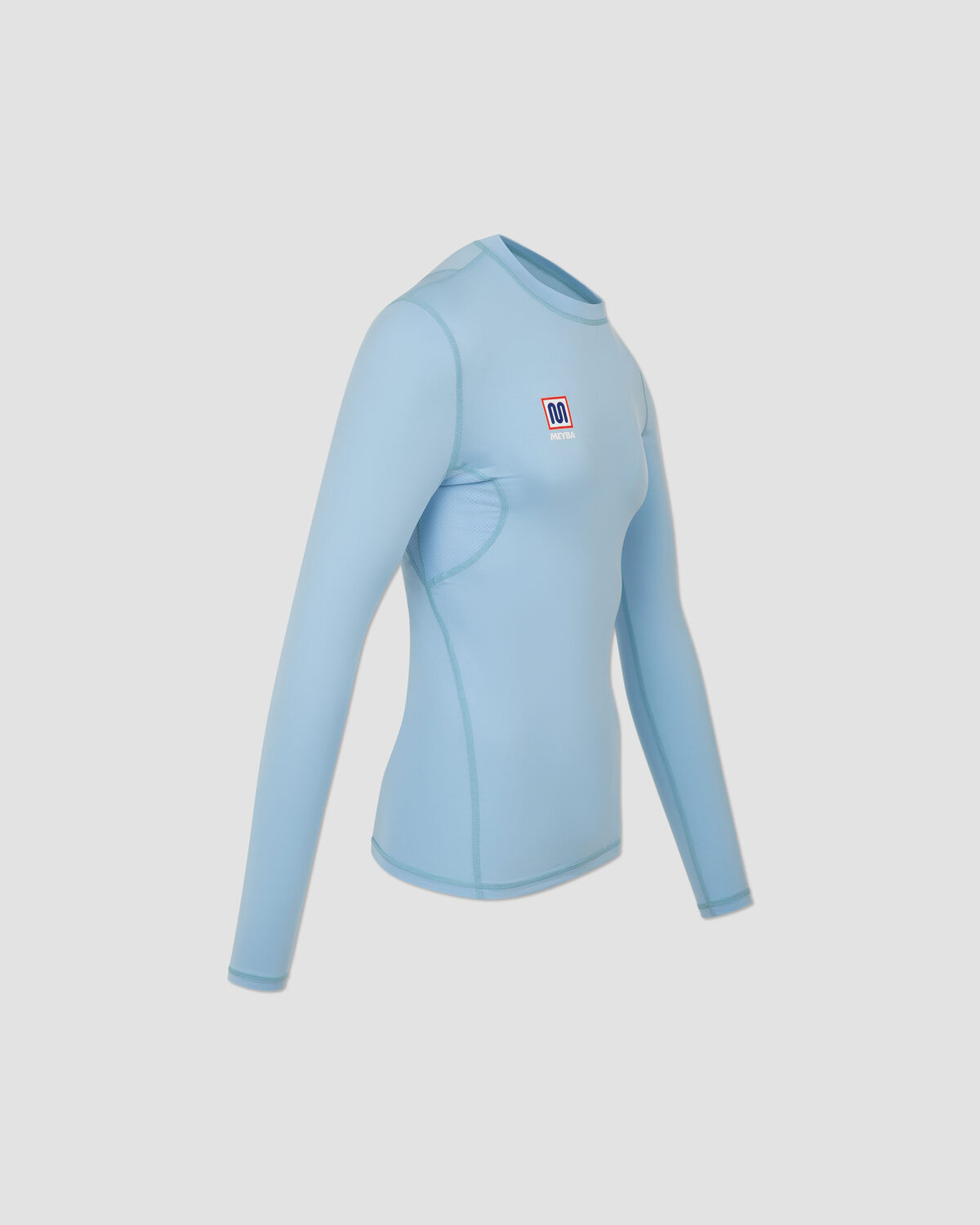 MEYBA Long Sleeve Base Layer, Blue Bell, hi-res