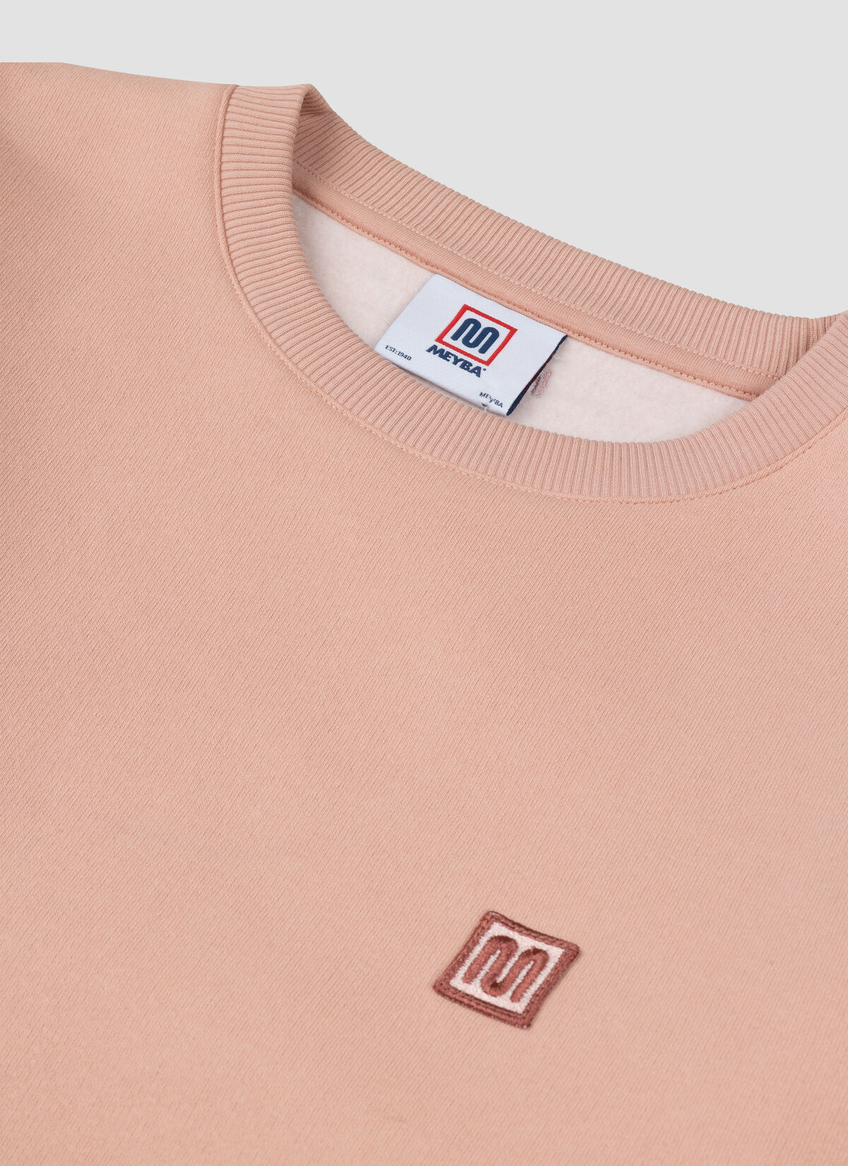 MEYBA Essential Crew Sweat, Pink, hi-res