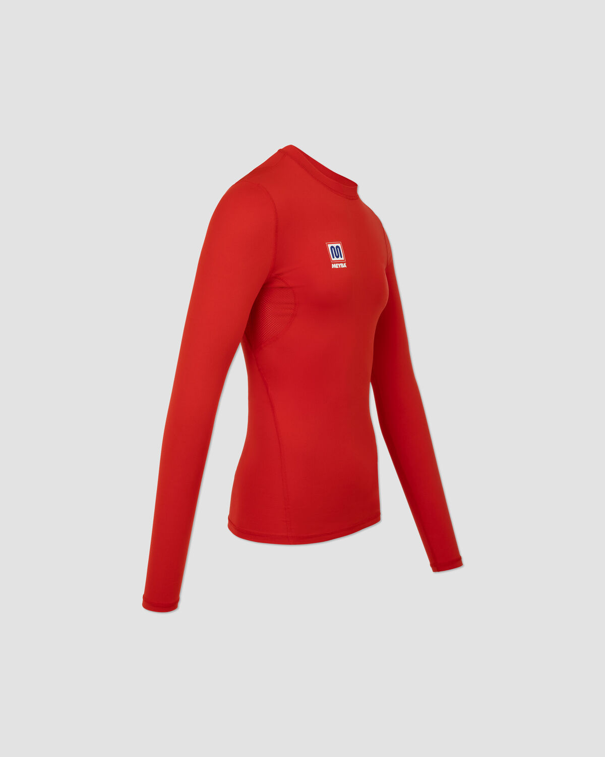 MEYBA Long Sleeve Base Layer, Red, hi-res