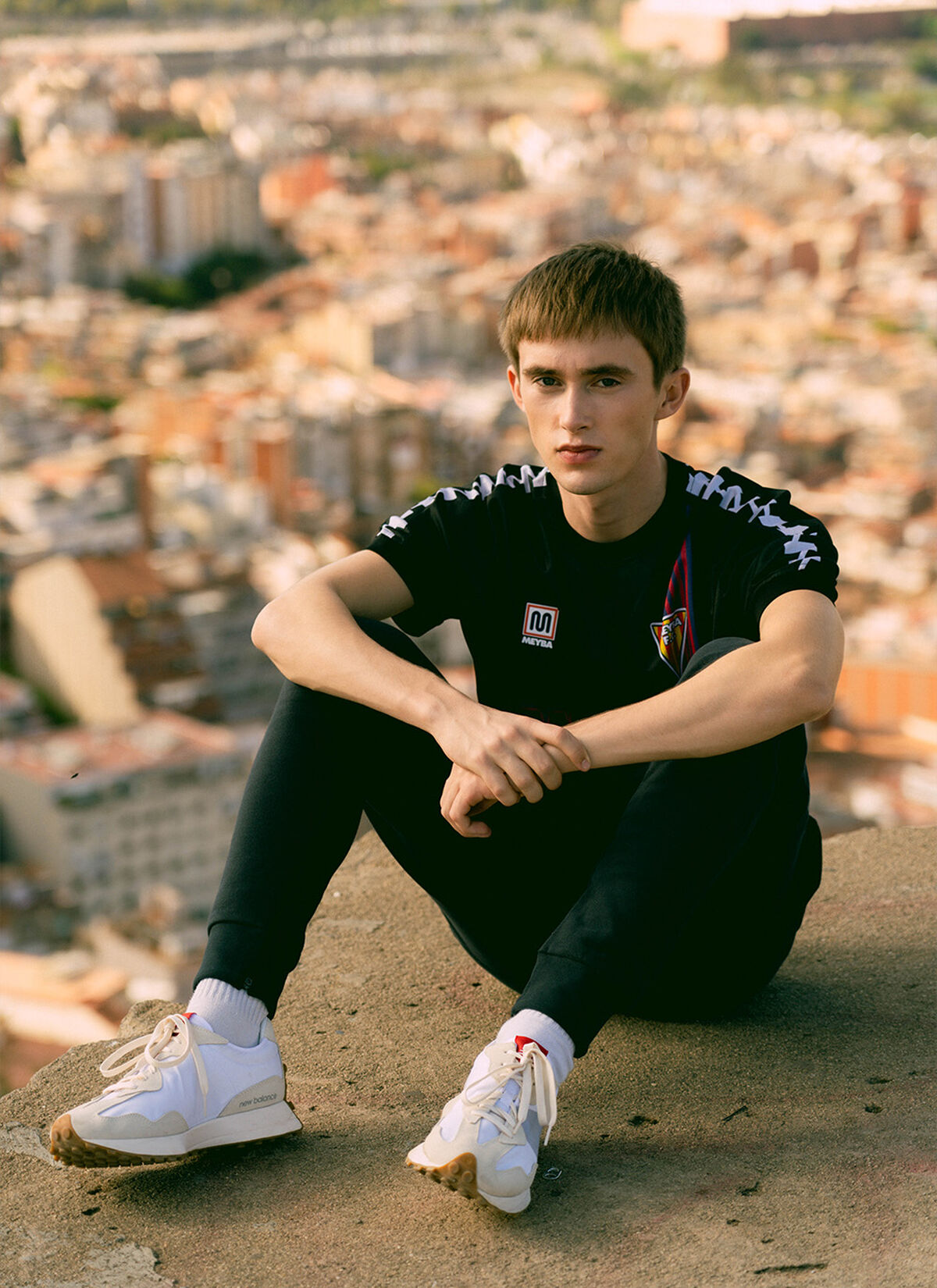 MEYBA CATA TEE, Black, hi-res