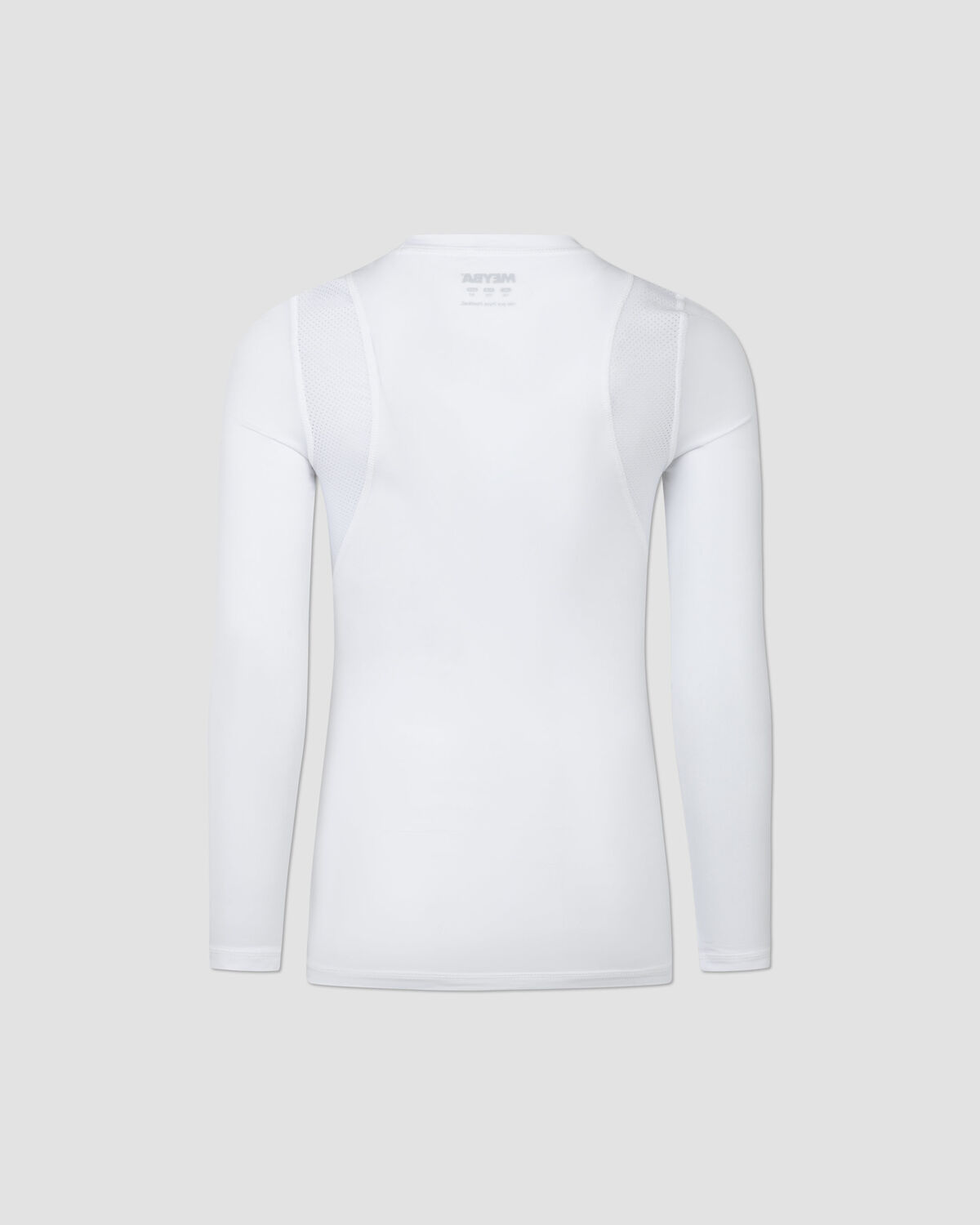 MEYBA Long Sleeve Base Layer, White, hi-res