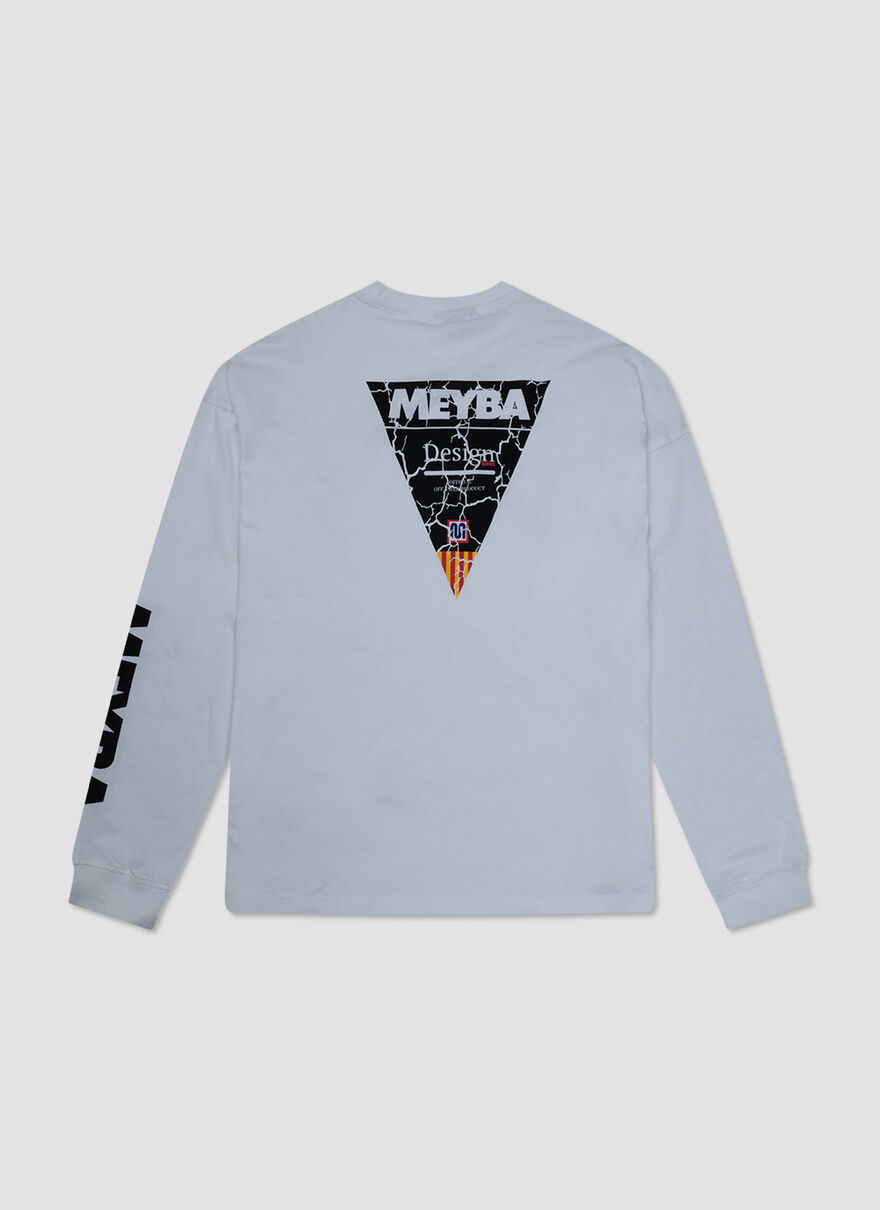 Meyba LS Design Lab Tee - 100% Cotton, Blue/White Stripe, hi-res