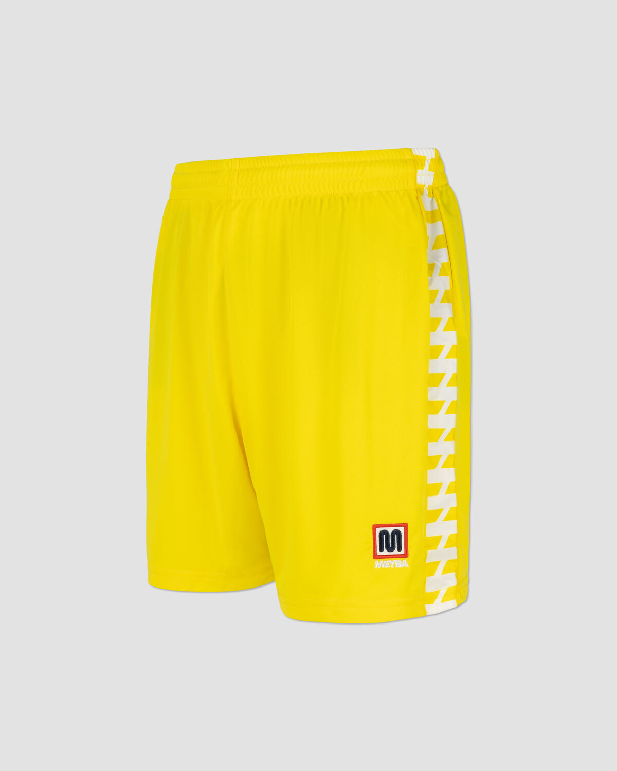 Mey Alpha Matchday Short, Yellow/White, hi-res