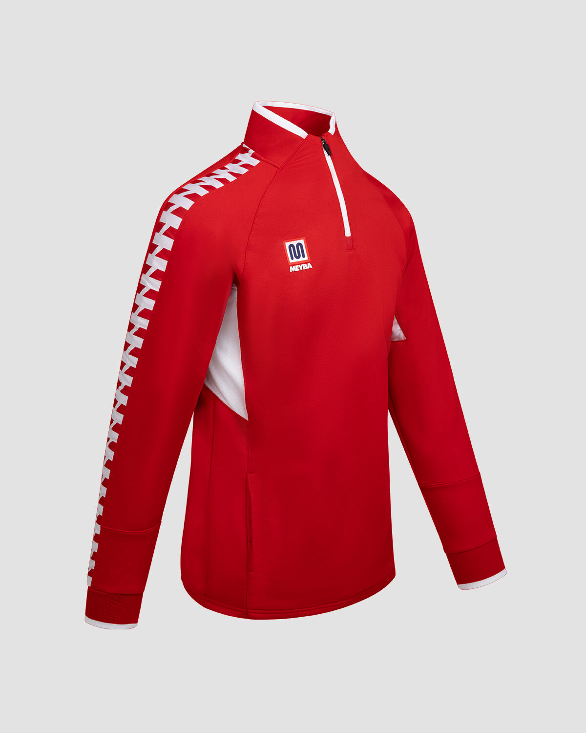 MEYBA Motion Half Zip Sweat, Red, hi-res