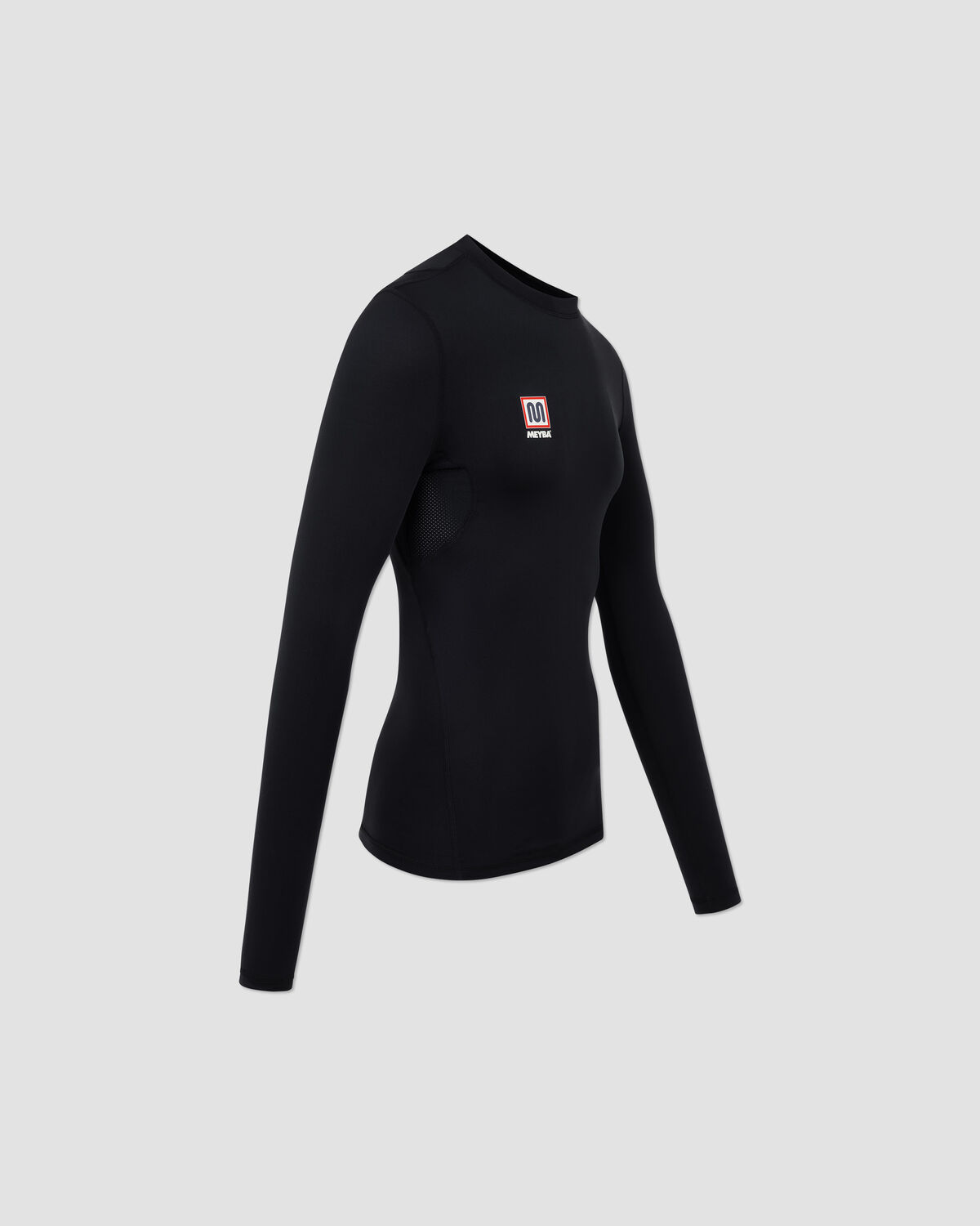 MEYBA Long Sleeve Base Layer, Black, hi-res