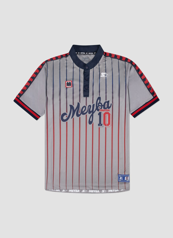 MEY x STA Button collar Jersey
